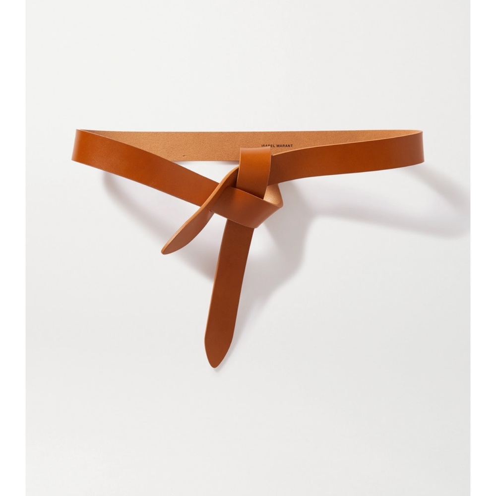NWOT Isabel Marant Lecce Leather Belt Tan - Small